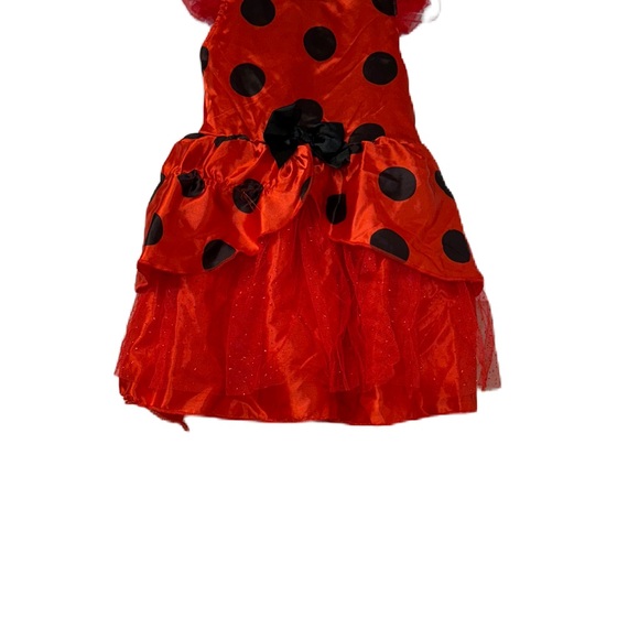 Vibrant Red Polka Dot Dress costume - Picture 1 of 3